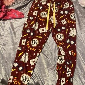 Warner Bros. Burgundy Harry Potter Pajama Pants